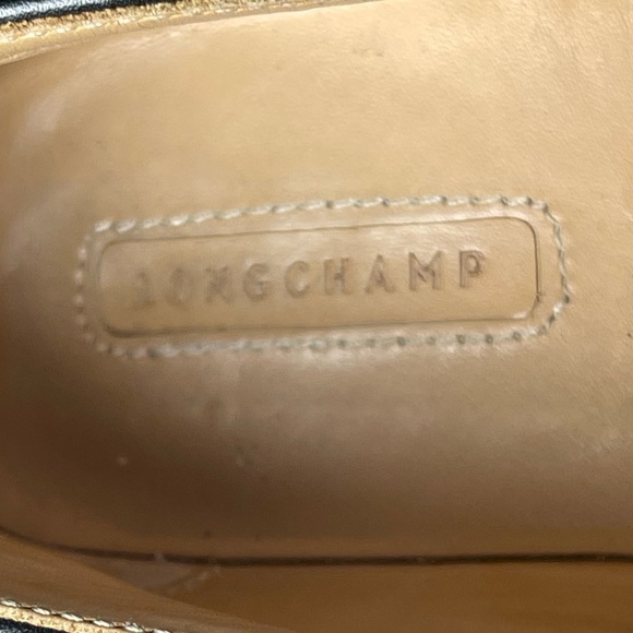 Longchamp Fall 2015 Ready to Wear Collection platform black leather loafers - Picture 11 of 14